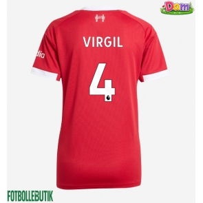 Liverpool Virgil van Dijk #4 Hemmatröja Kvinnor 2025-26 Kortärmad